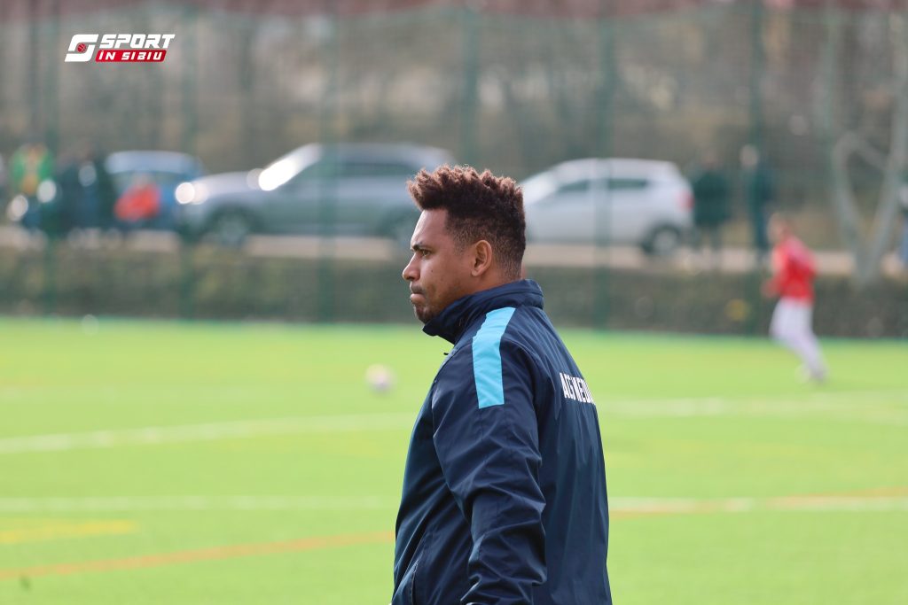 Eric de Oliveira la un meci amical cu CSC Șelimbăr, alături de ACS Mediaș (ȘtiriSportSibiu)