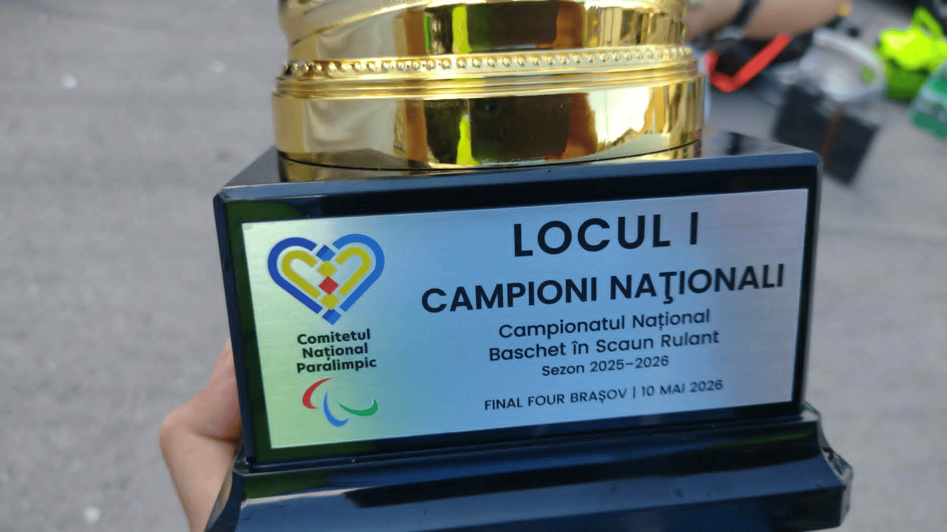 (foto) O echipă, un oraș, un titlu: ACS Comunitar Sibiu este noua campioană a României la baschet în scaun rulant