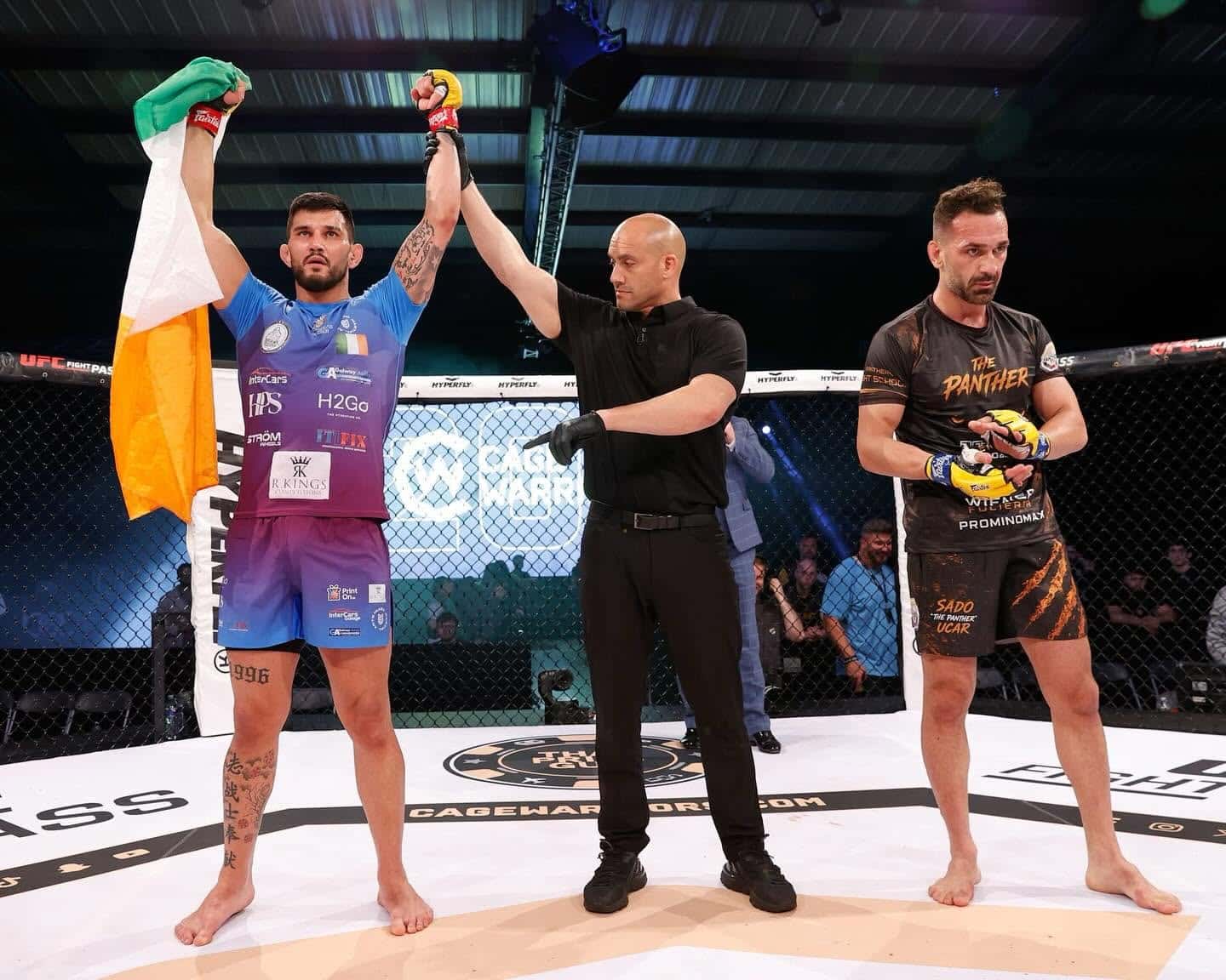 video, foto / Medieșeanul Andreas Binder, tot mai aproape de UFC după cel mai important meci din cariera sa
