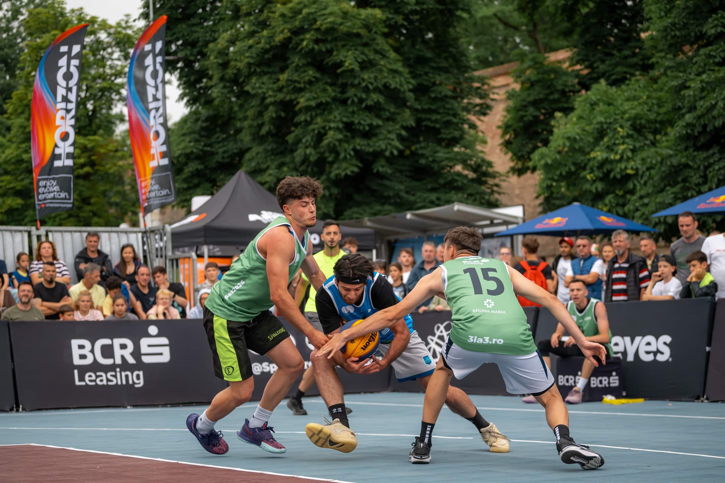 (foto) Trei zile de sport și spectacol la Sibiu. BCR Sport Arena Streetball a atras mii de oameni