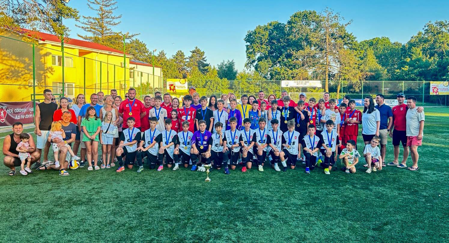 CSC 1599 Șelimbăr U13, vicecampioană la Cupa Mării Negre
