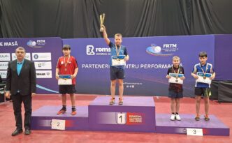 Dominic Costea (CSM Mediaș) a câștigat Top 16 Juniori U11 la tenis de masă